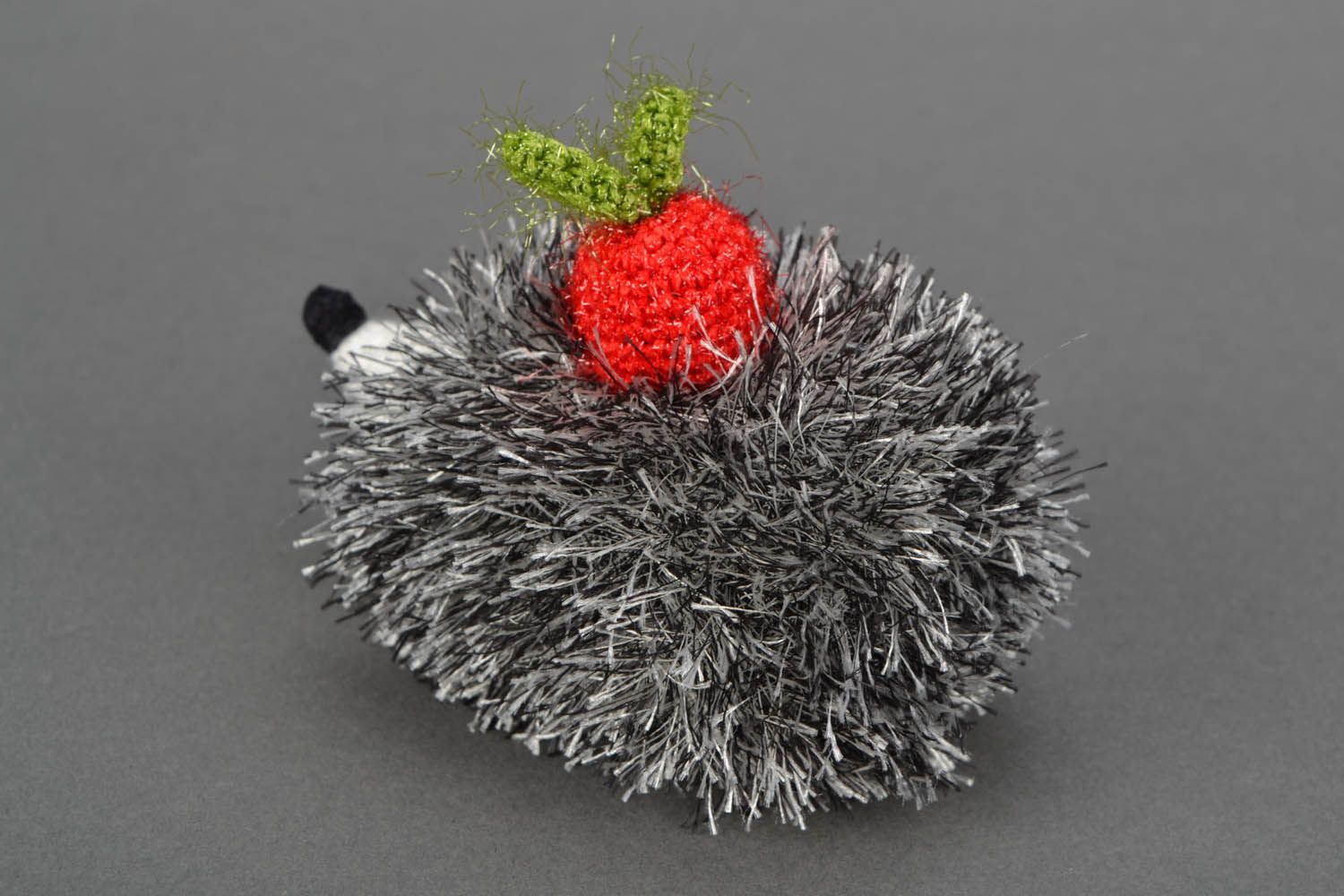 Homemade crochet toy Hedgehog photo 5