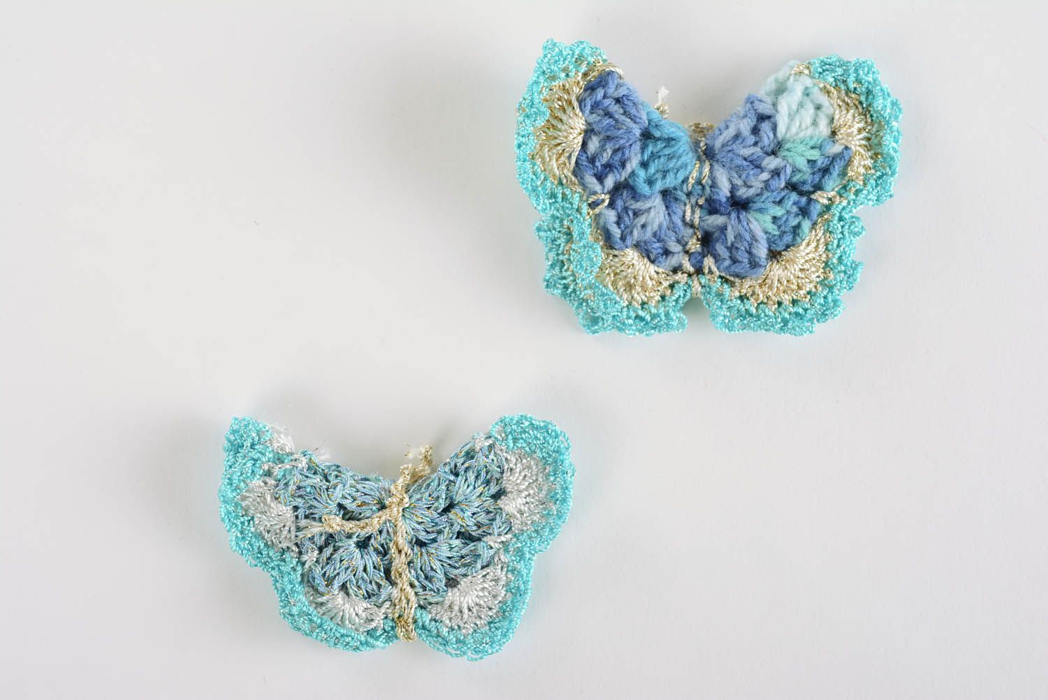 Crocheted butterfly photo 4