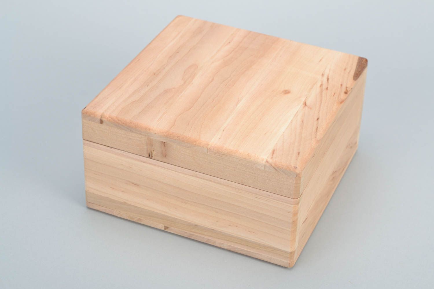 Semilavorato da scatola fatto a mano portagioielli di legno da creatività foto 3