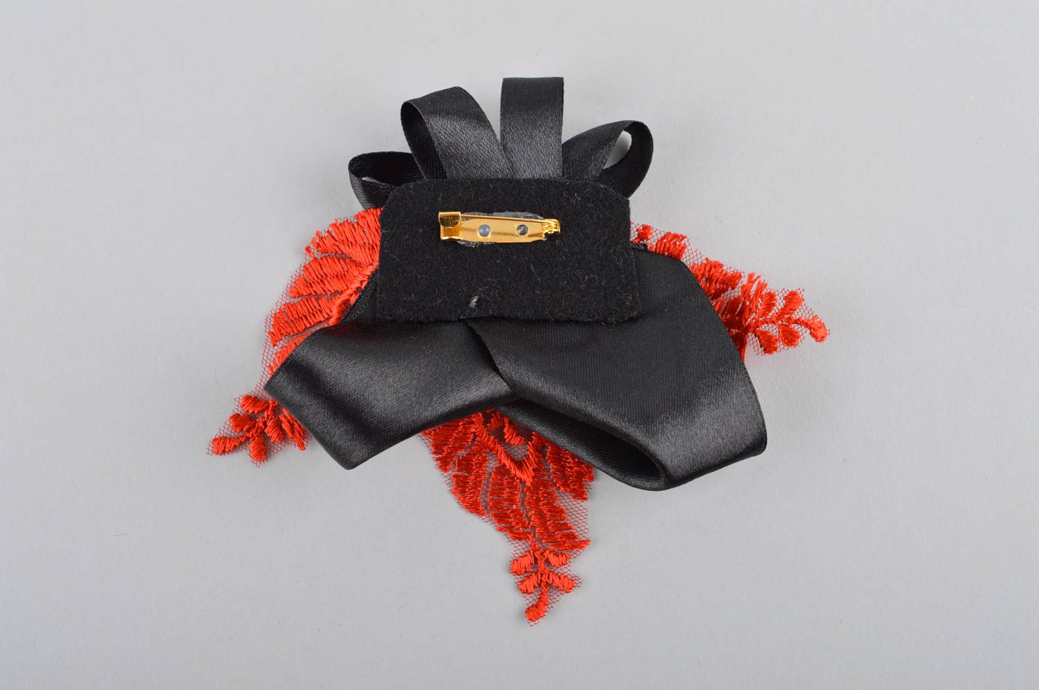 Designer brooch handmade pin accessory unusual beaded brooch accessory for dress photo 3
