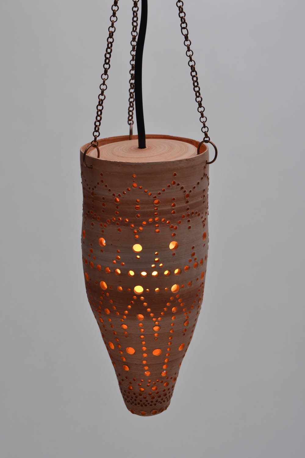 Ceramic hanging lamp photo 3