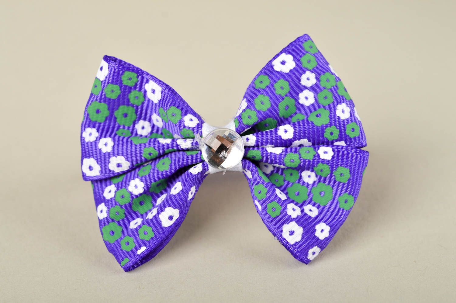 Handmade designer tender accessory hair tie for kids unusual festive hair tie photo 2