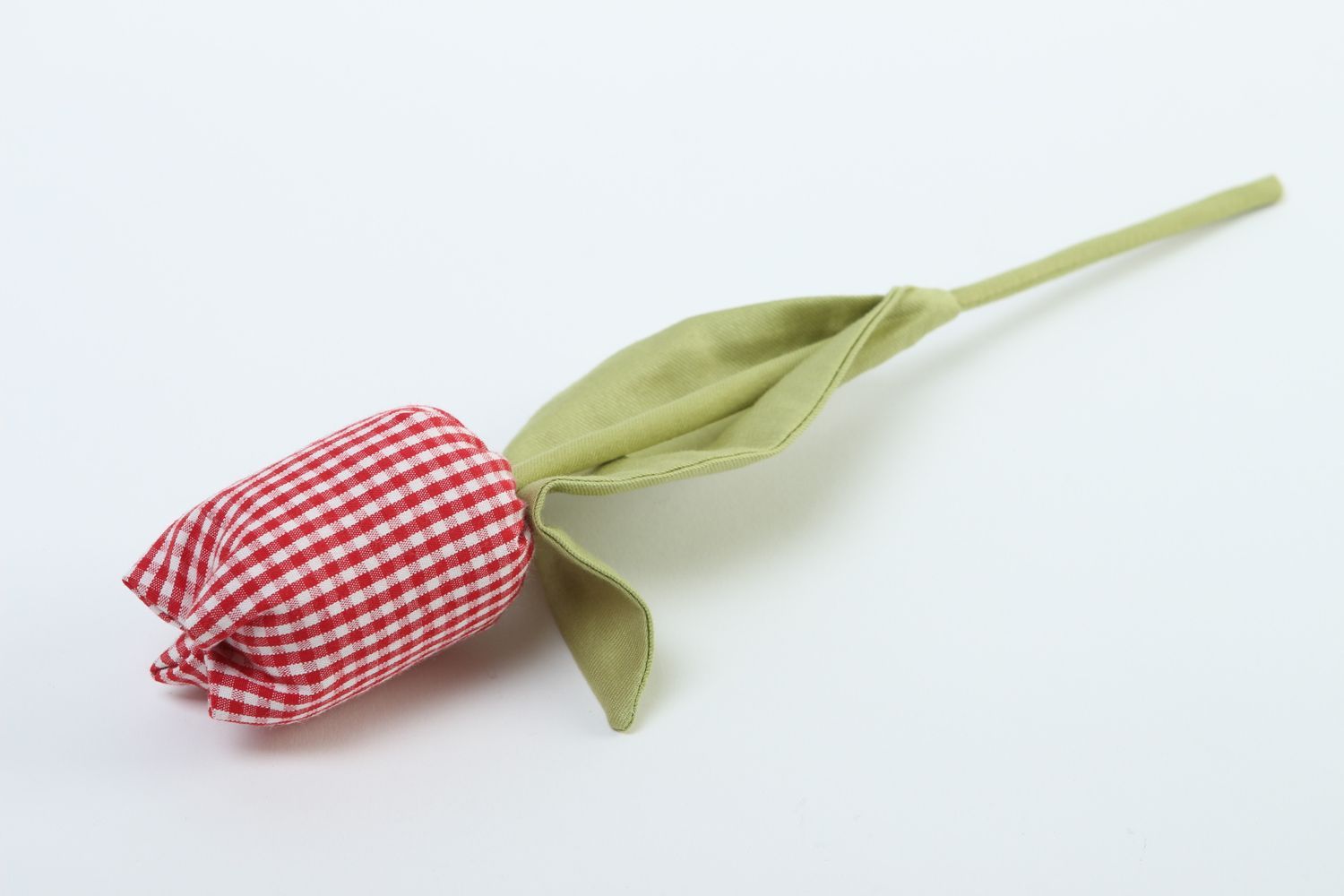 Tulipe artificielle faite main Déco maison design Cadeau original tissu photo 2