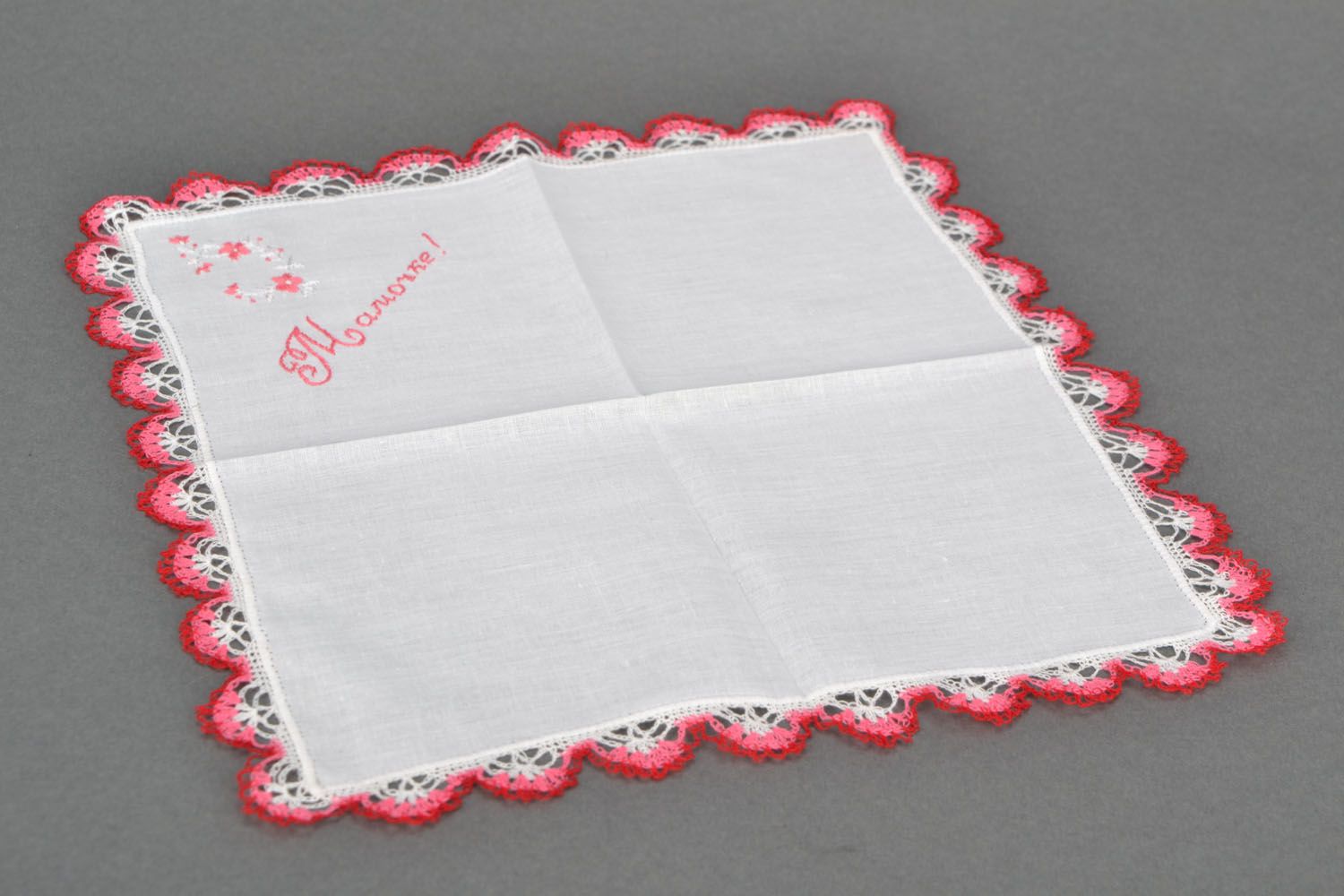 White handkerchief For mammy photo 2