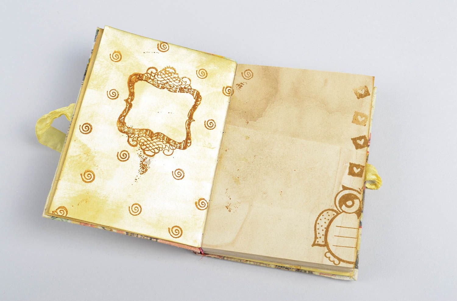 Buntes schönes Notizbuch handmade ausgefallenes Geschenk Design Notizblock  foto 4