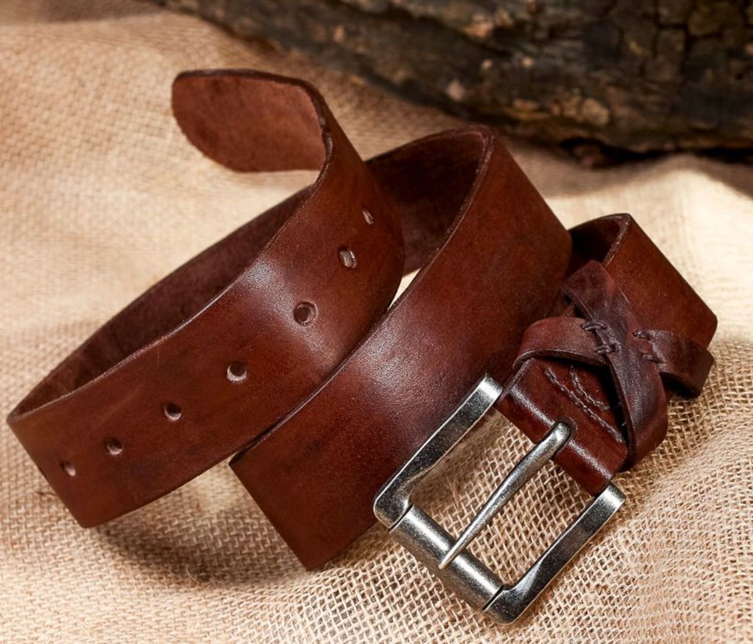 Author's leather belt photo 1