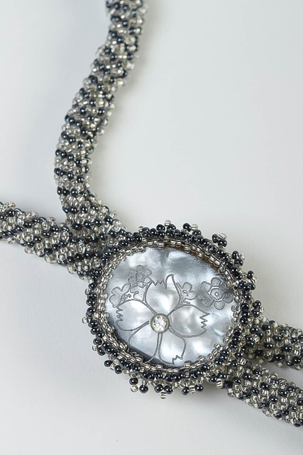 Halsketten Anhänger handmade Glasperlen Anhänger origineller Schmuck für Frauen foto 3