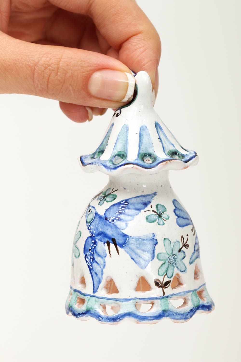 Keramik Handarbeit Figur aus Ton Haus Dekoration originelles Geschenk Souvenir foto 5