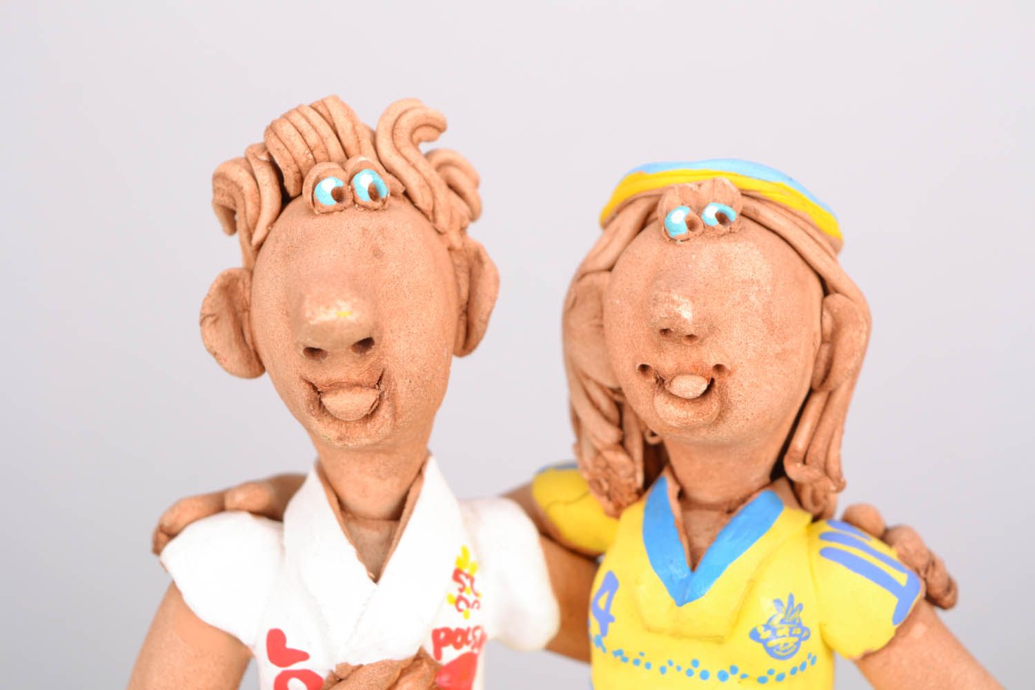 Figurines céramiques des footballeurs 'Amitié des peuples' photo 4