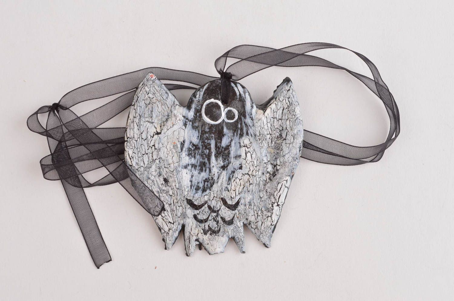 Colgante original artesanal bisutería de moda regalo para mujer Fantasma foto 2