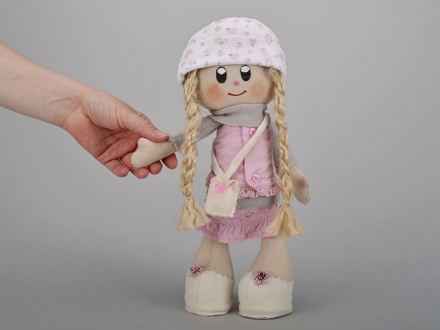 Кукла текстильная Саша фото 4