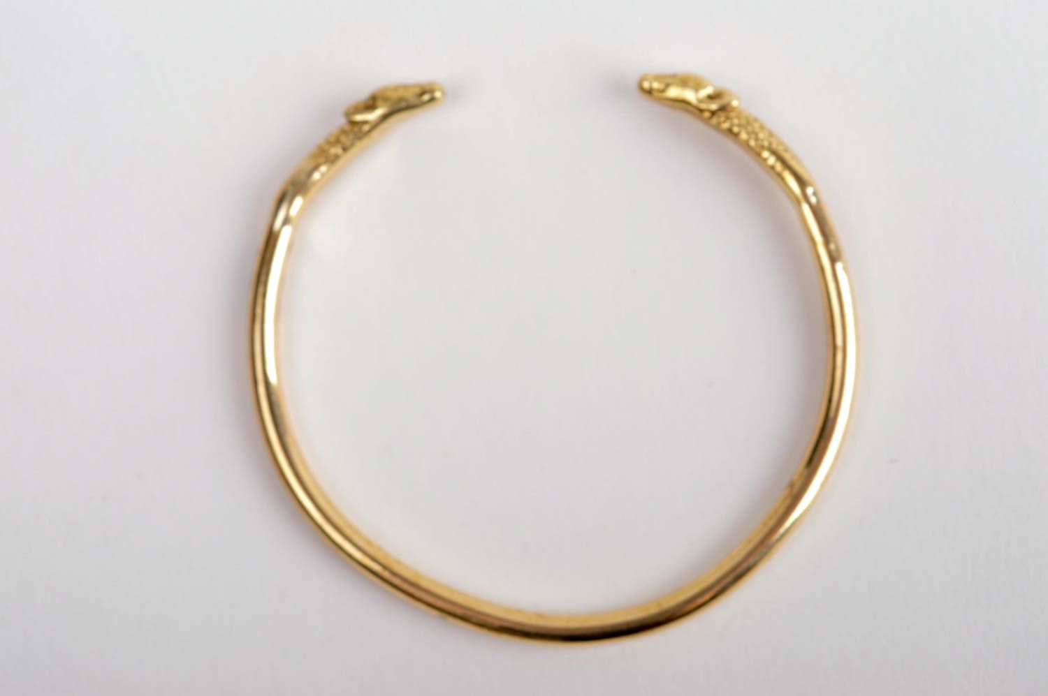 Handmade wrist bracelet stylish designer accessory brass unusual bracelet photo 4