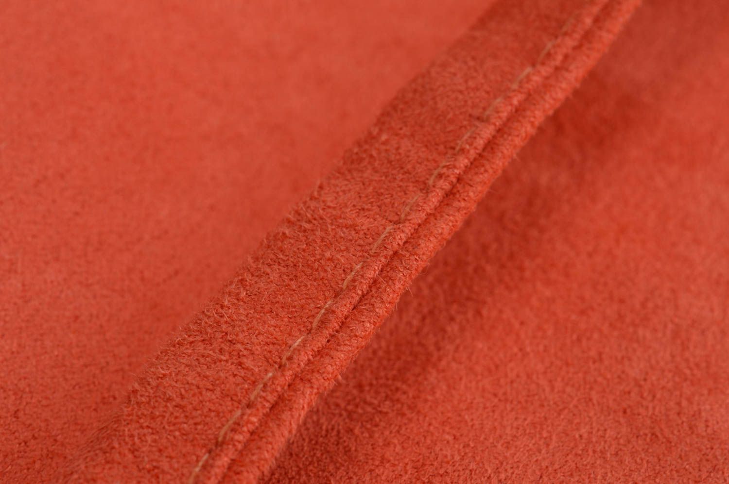 Rote Tasche handmade aus künstlichem Wildleder im Casual Stil für Damen foto 4