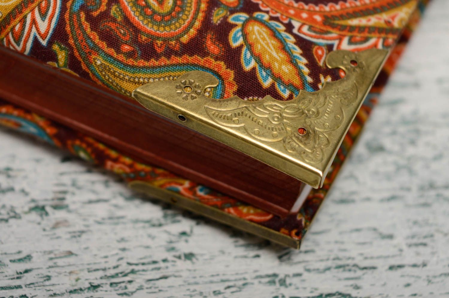 Schönes Tagebuch handmade im orientalischen Style foto 3