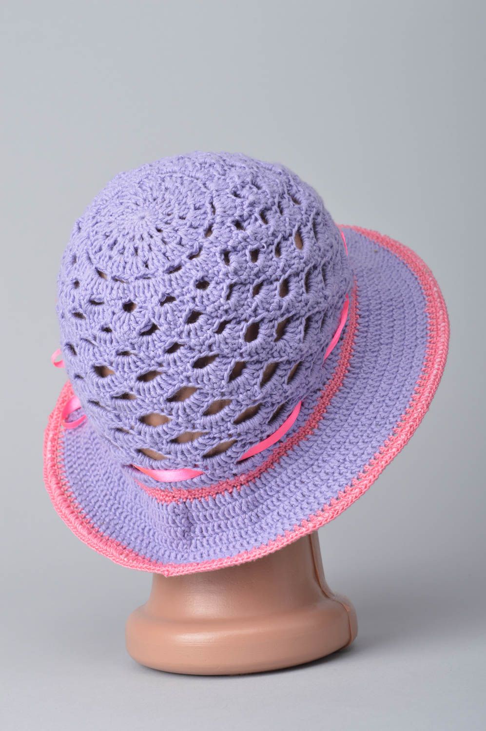 Beautiful handmade crochet hat baby hat fashion kids accessories for girls photo 5