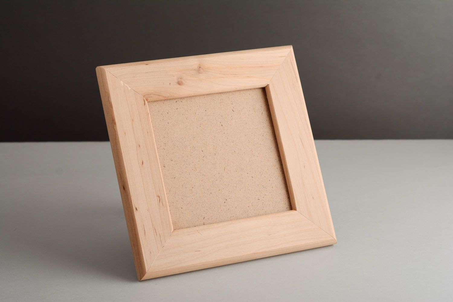 Wooden blank photo frame photo 1