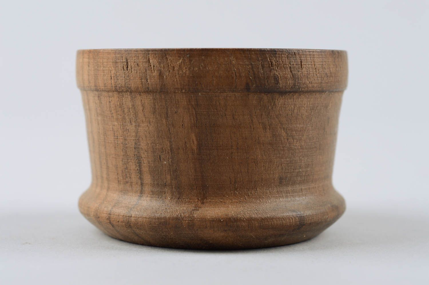 Handmade kleine Dose für Gewürze Aufbewahrung Küche Holz Geschirr 50 ml foto 3
