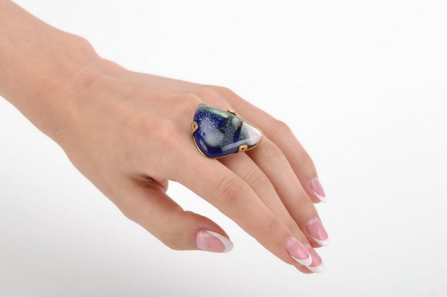 Blue seal ring photo 2