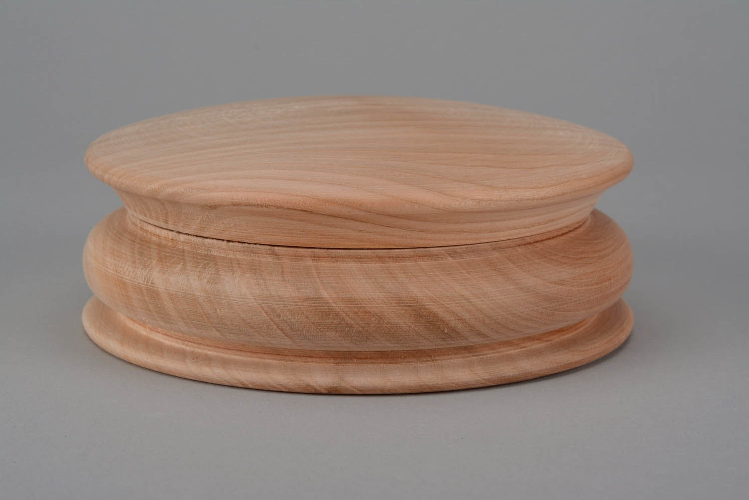 Blank for round wooden box photo 5