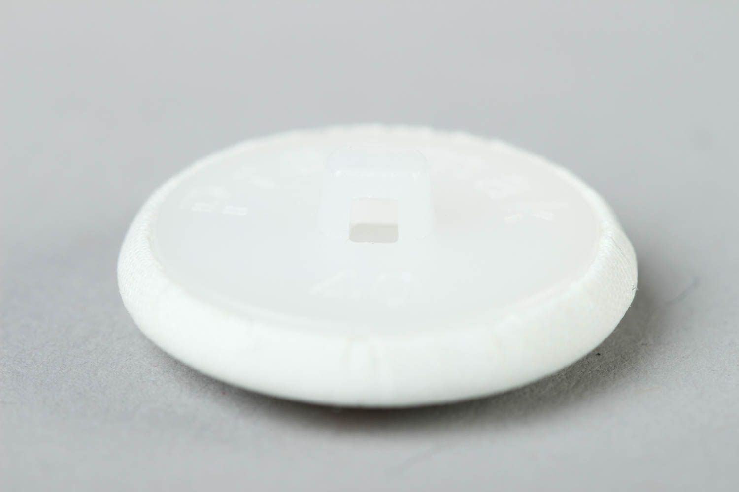 Stylish handmade plastic button printed fabric button handmade accessories photo 3
