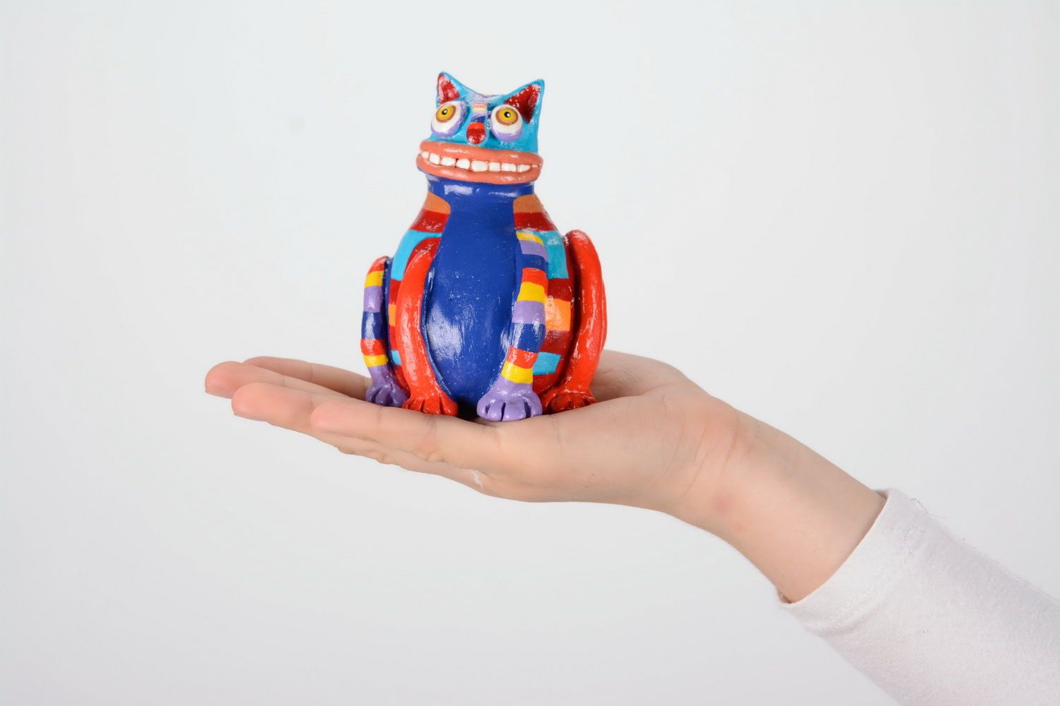 Ceramic figurine Cat photo 2