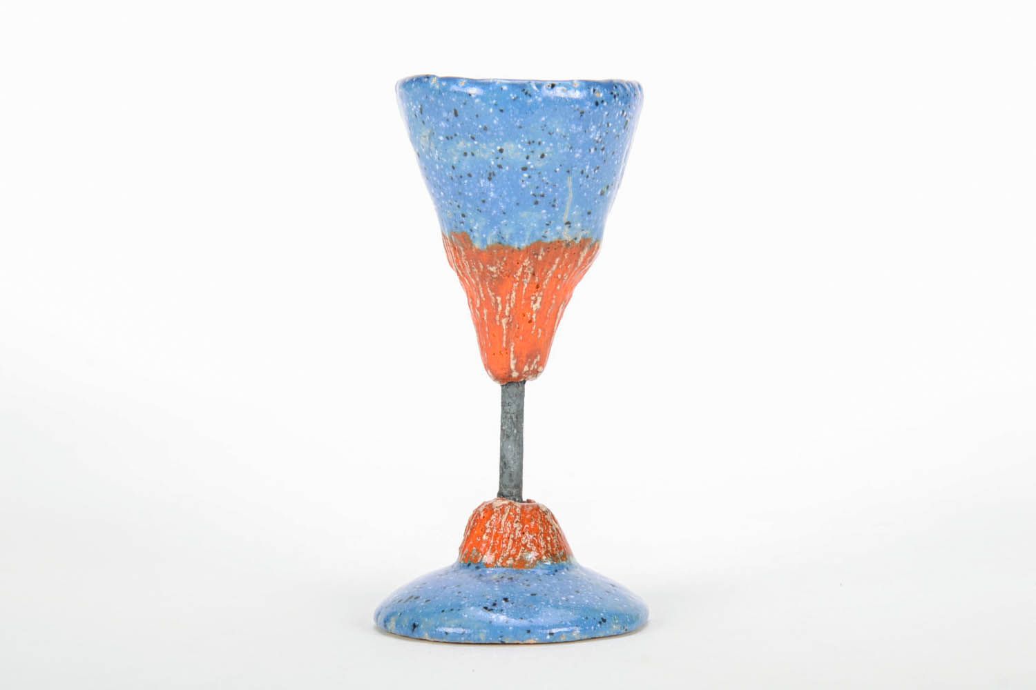 Ceramic wine glass photo 2