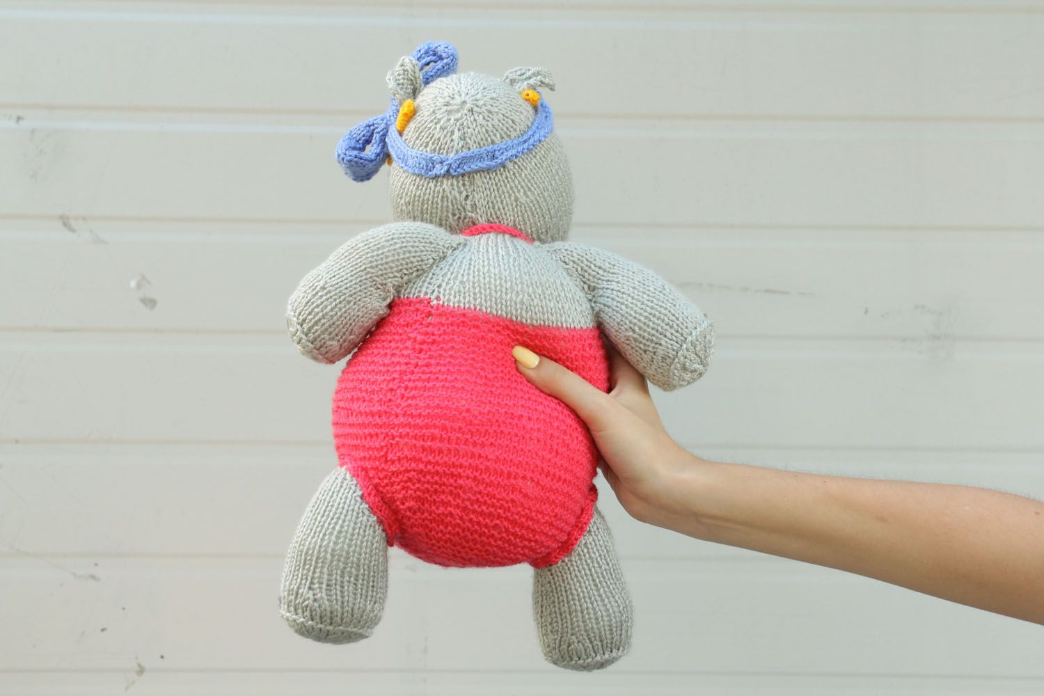 Crochet toy Hippo photo 2