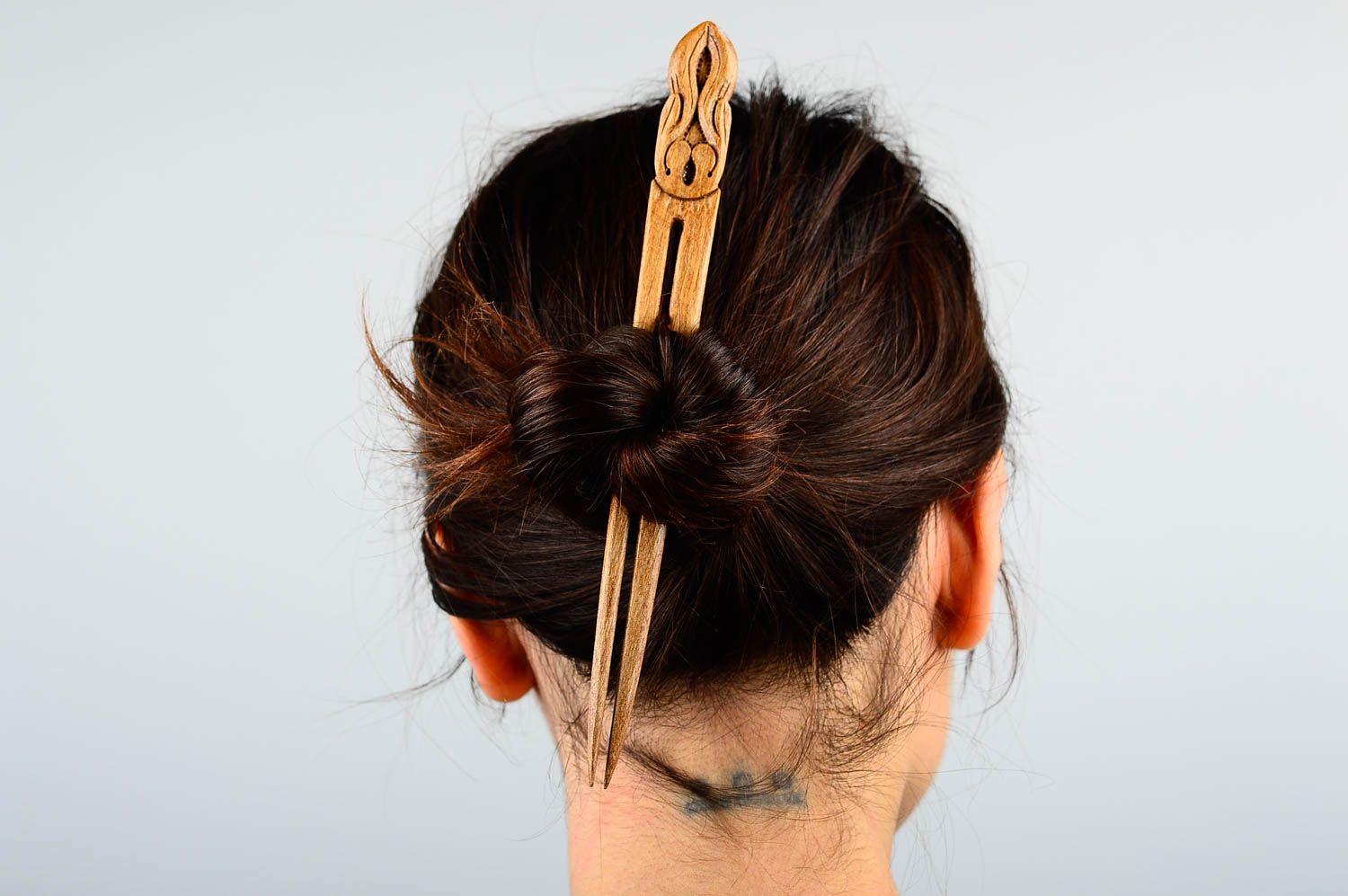 Peineta para el pelo hecha a mano accesorio de moda regalo original para mujer foto 5