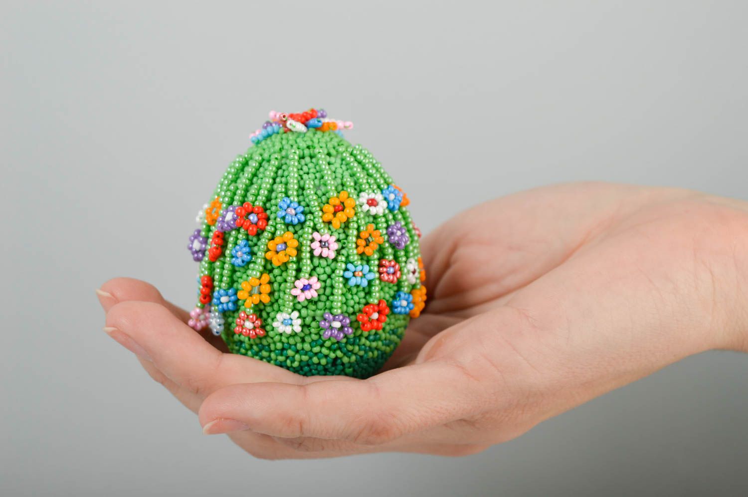 Huevo de Pascua hecho a mano regalo original decoración para fiesta perfecta foto 2