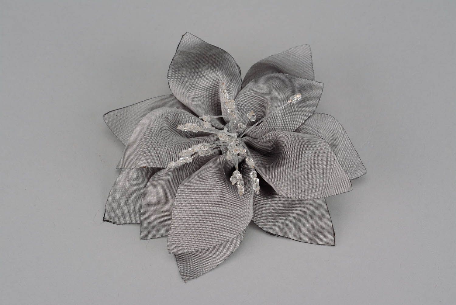 Brooch-clip in the shape of a flower photo 4