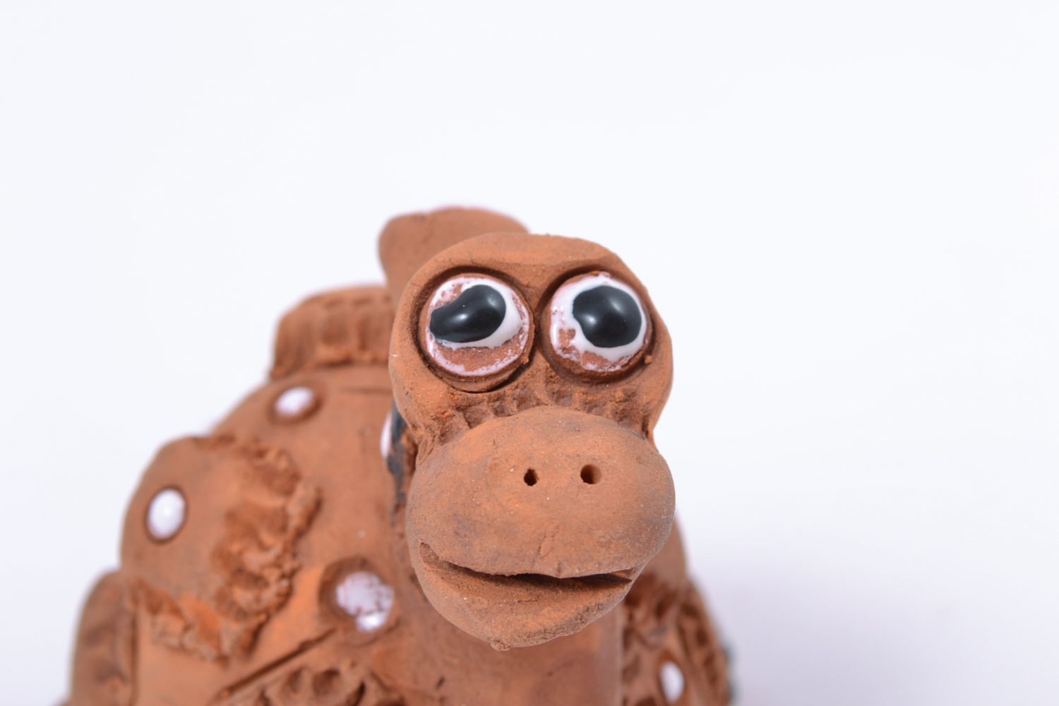Handmade ceramic figurine Turtle photo 4