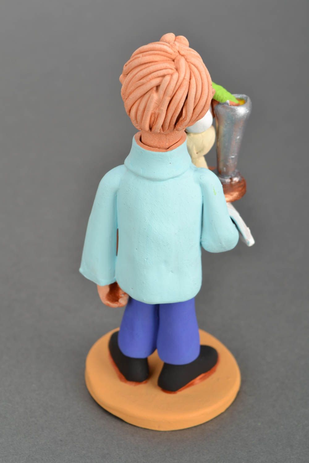 Ceramic figurine Waiter photo 5