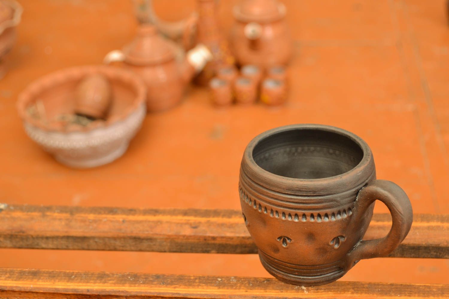 Tasse en céramique originale faite main photo 2