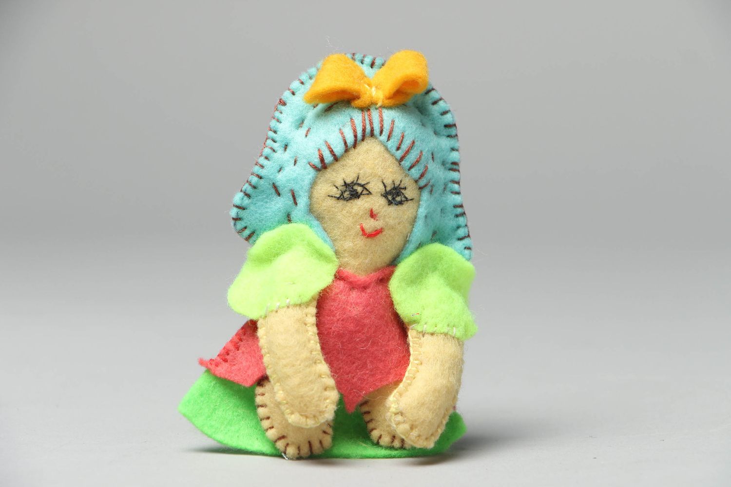 Primitiv Textil Puppe Prinzessin  foto 1