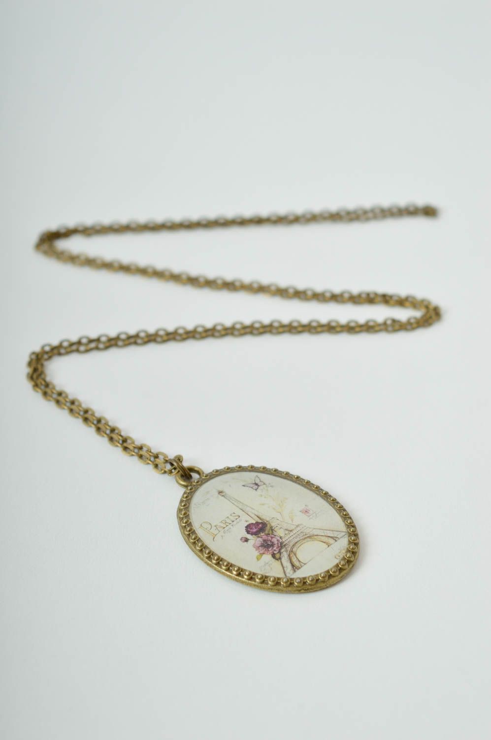 Handmade pendant necklace chain necklace designer jewelry fashion accessories photo 2