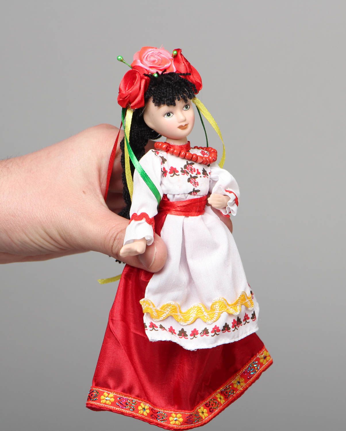 Handmade doll in national costume photo 4
