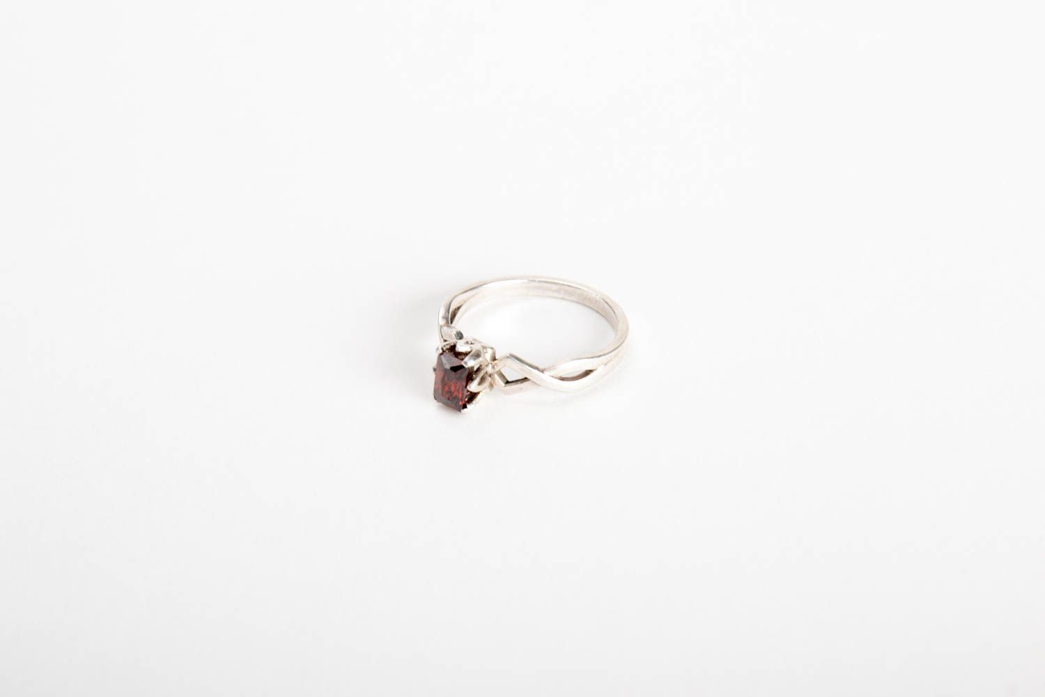 Кольцо из серебра ручной работы женское кольцо элитная бижутерия красивое кольцо фото 3