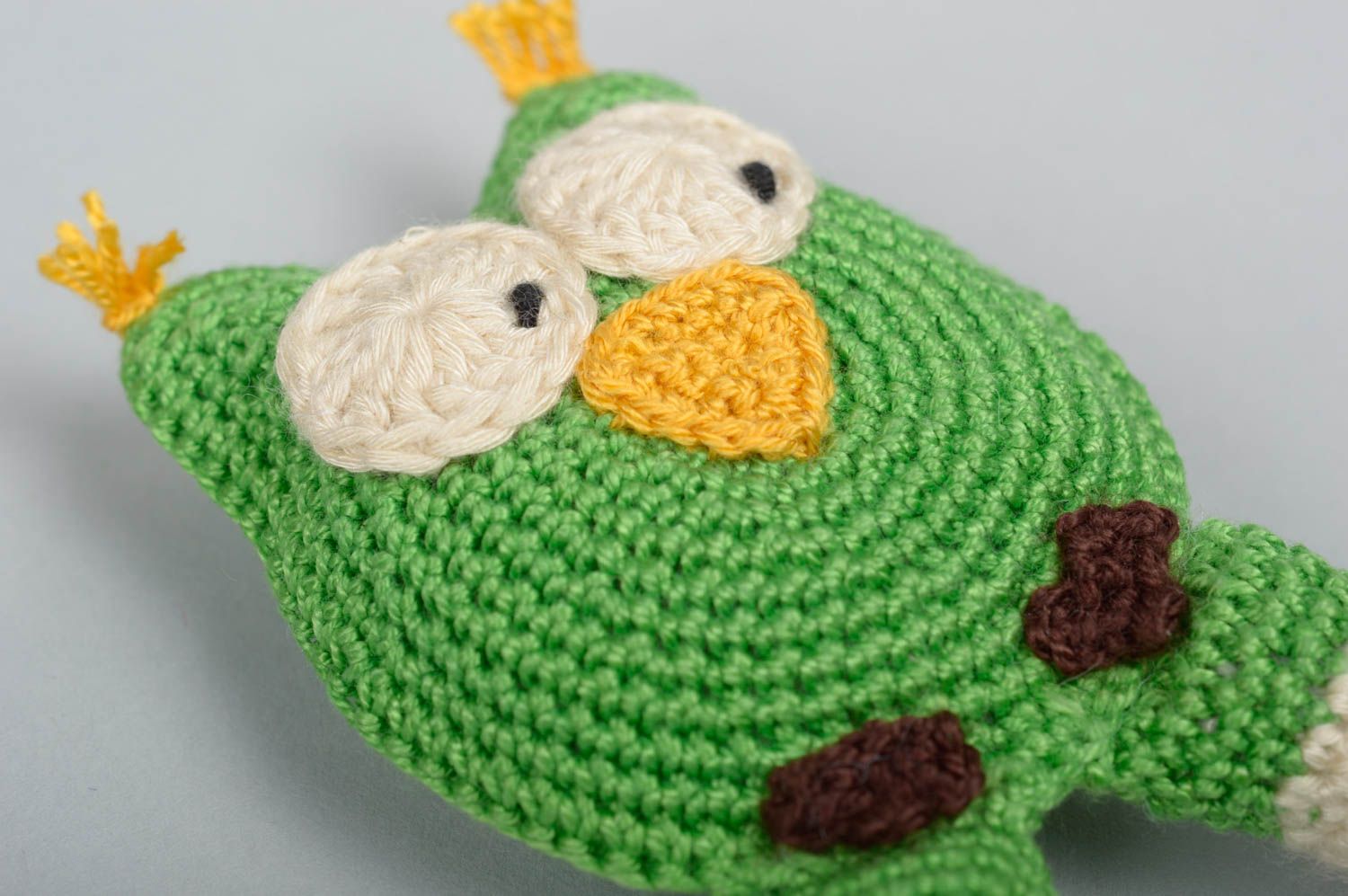 Beautiful handmade crochet toy stuffed soft toy funny baby toy nursery design photo 2
