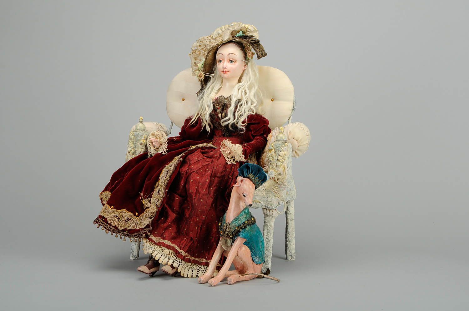 Авторская кукла Гобеленовая принцесса фото 1