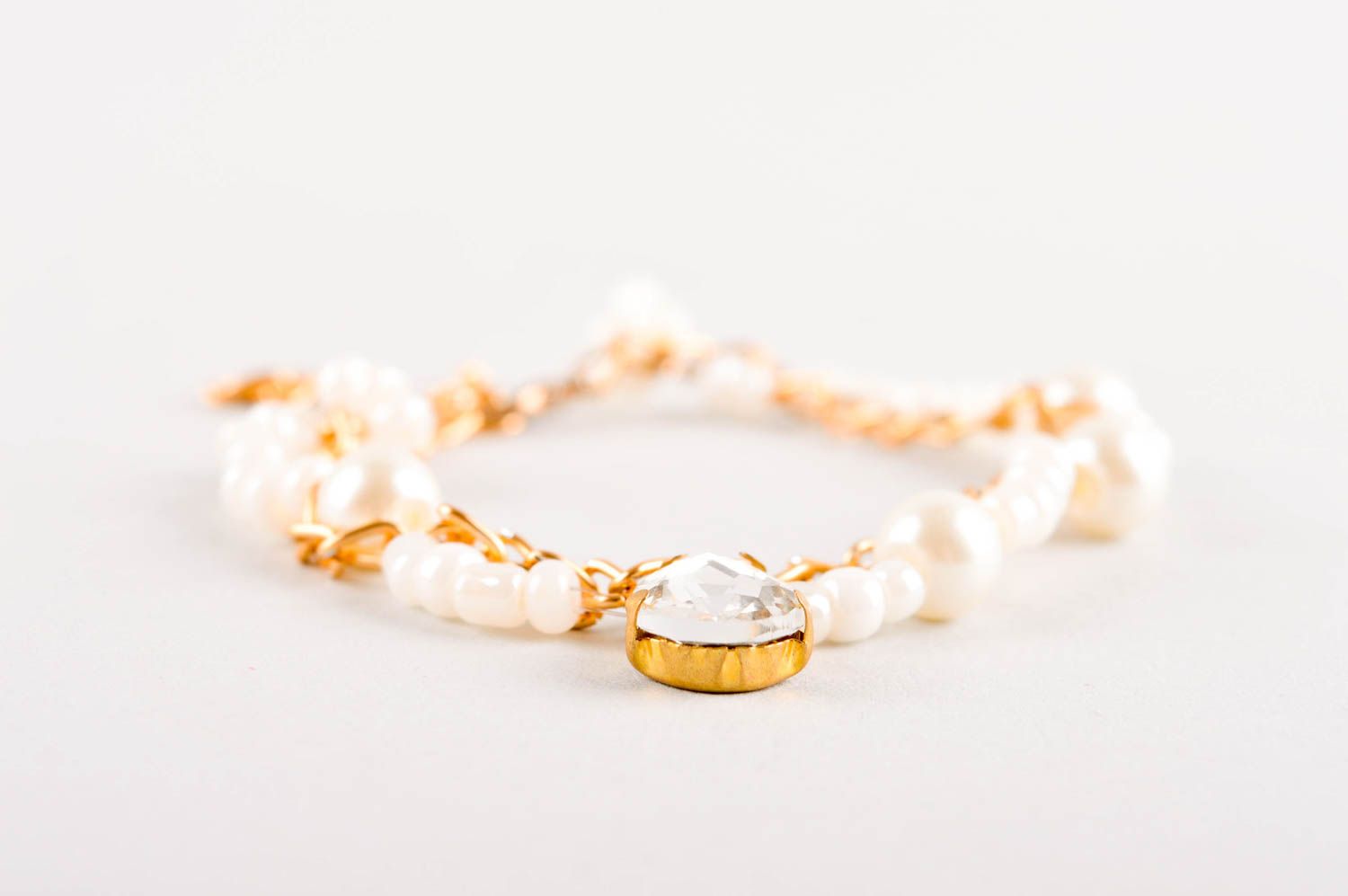 Handmade bracelet designer bracelet beads accessory unusual gift beaded jewelry photo 3