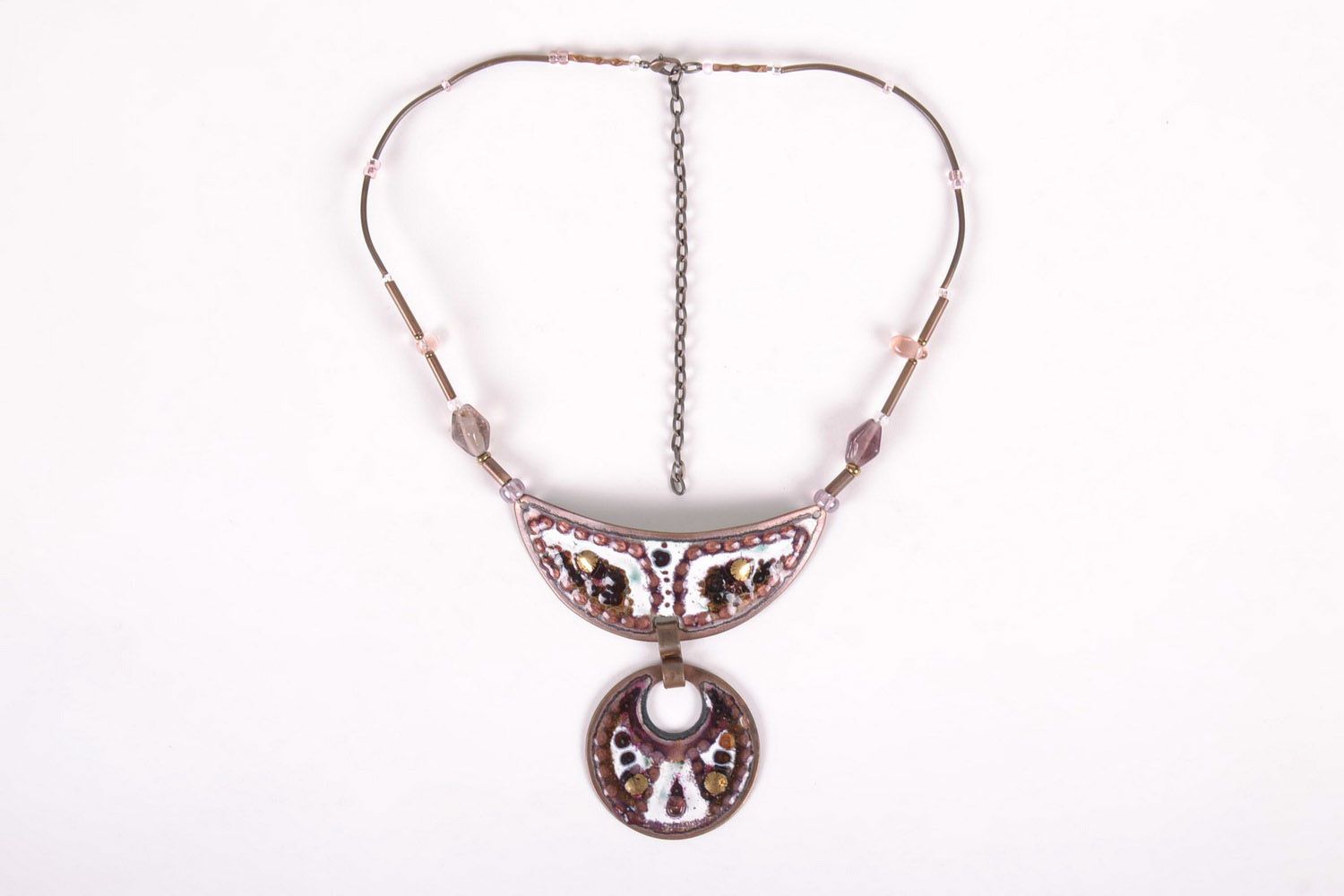 Copper necklace photo 4