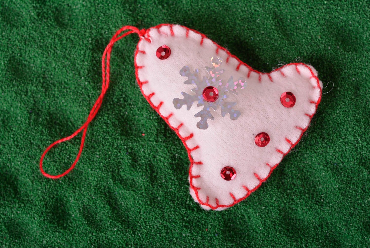 Adorno navideño casero hecho a mano elemento decorativo regalo original foto 1