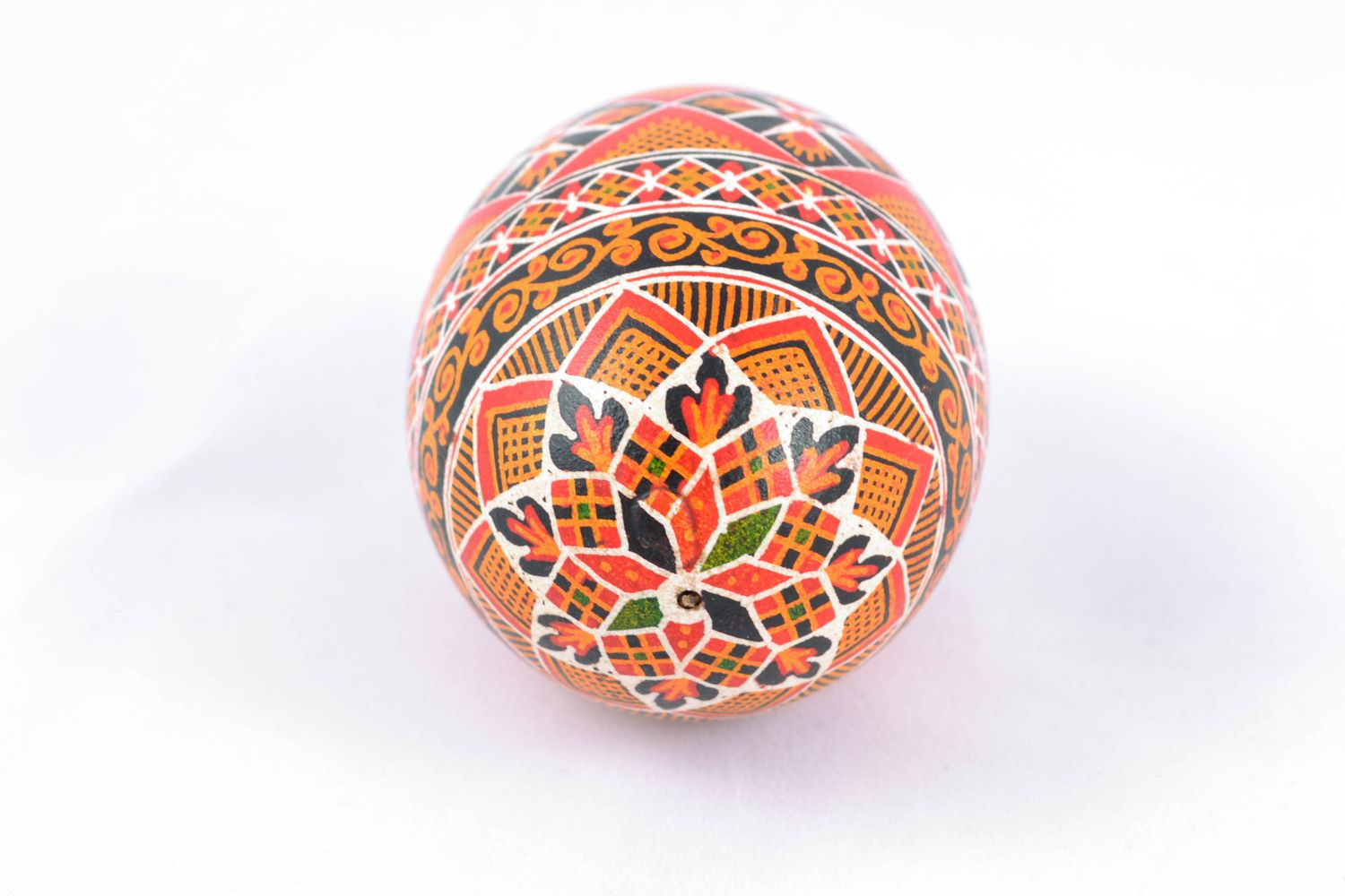 Huevo de Pascua pintado con motivos animales foto 5