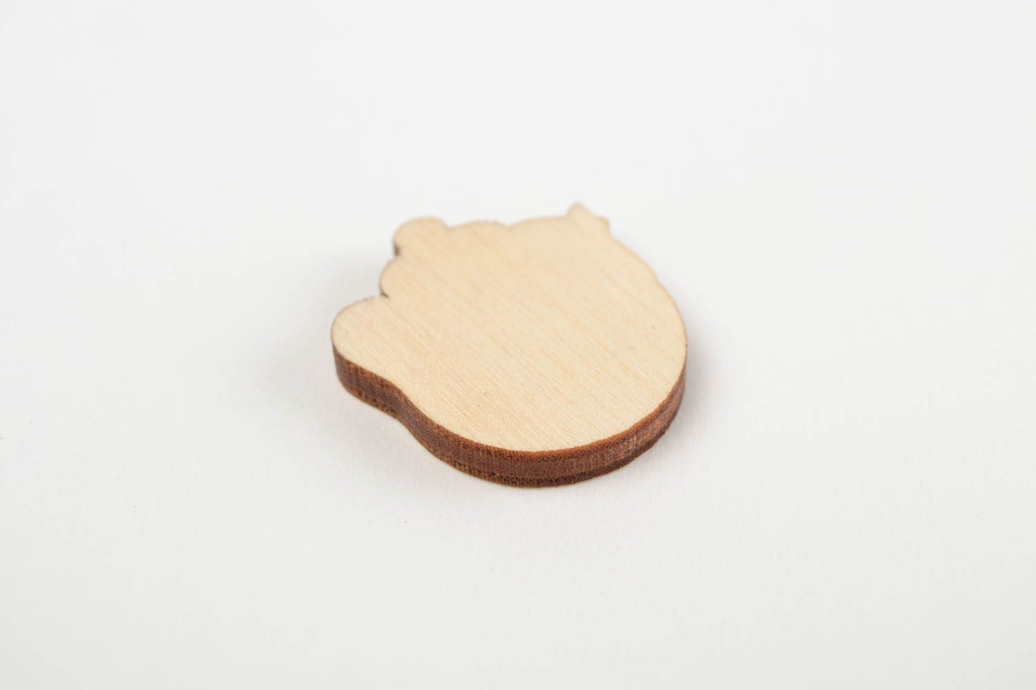 Handmade Holz Rohling Geschenk Idee Rohling zum Bemalen Holz Schmuck Teekanne foto 5