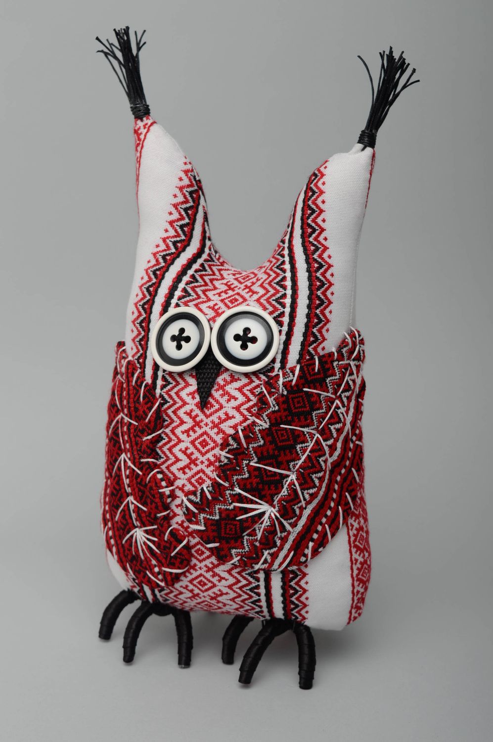 Handmade designer toy Owl photo 1
