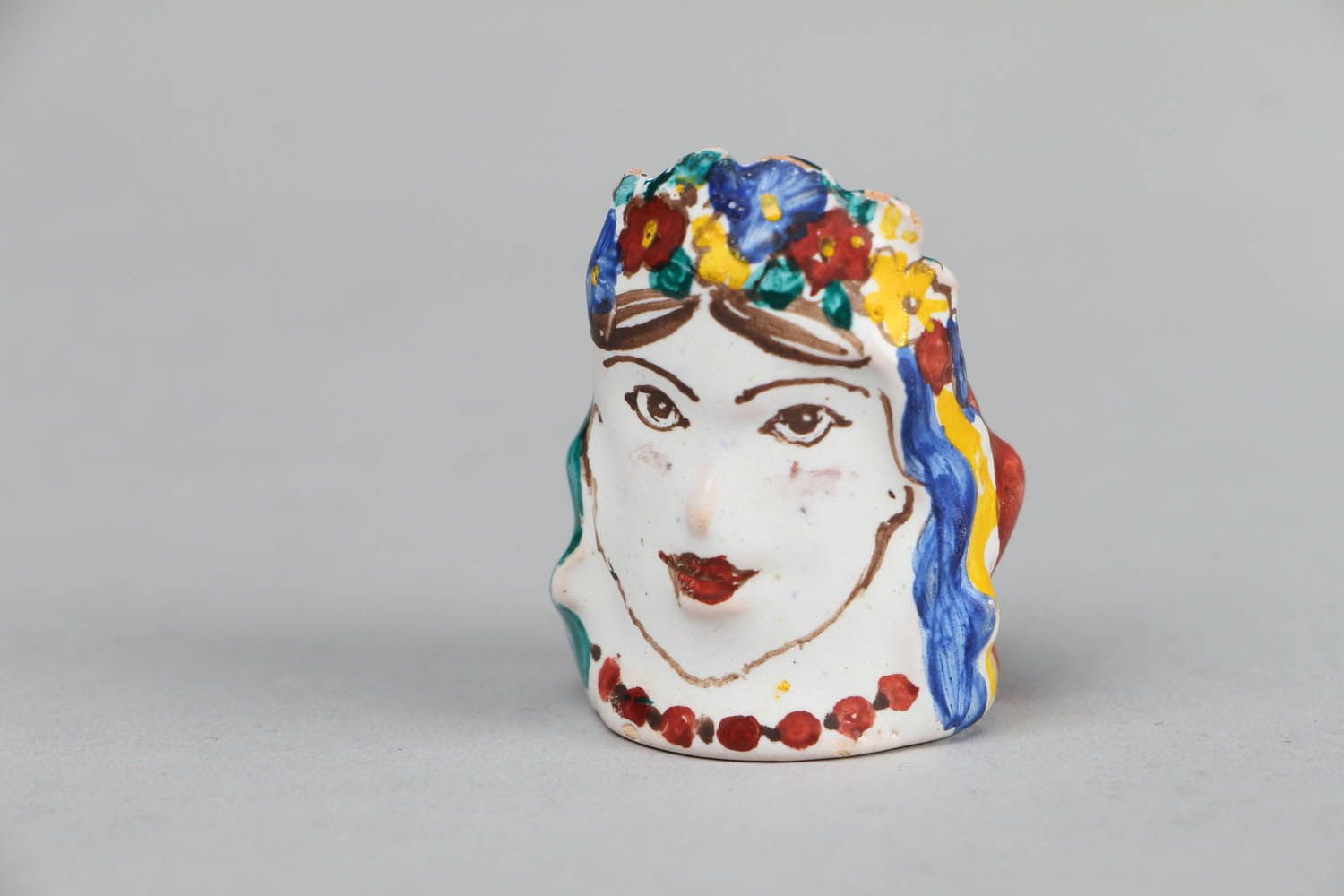Fingerhut aus Keramik Ukraine foto 1