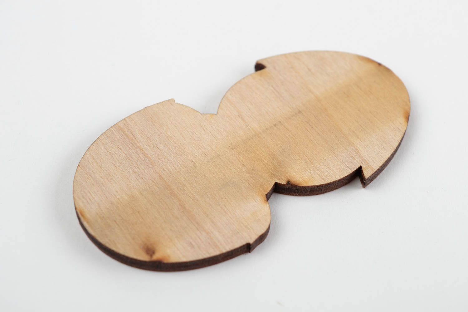 Wooden DIY blanks handmade materials for creative work present for children photo 5