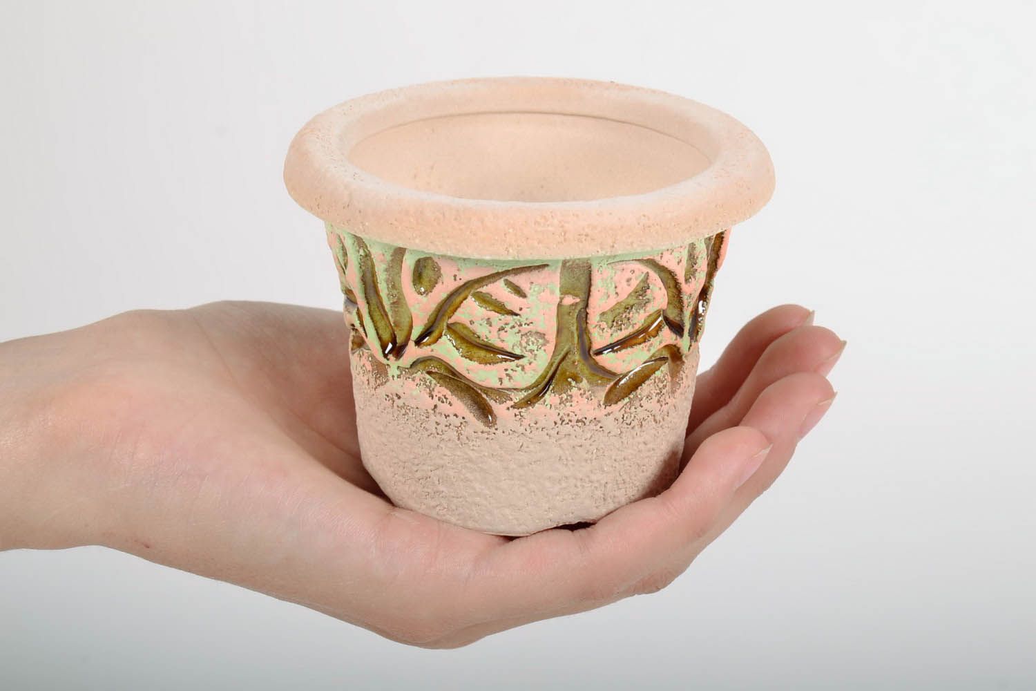 Blumentopf aus Keramik foto 5