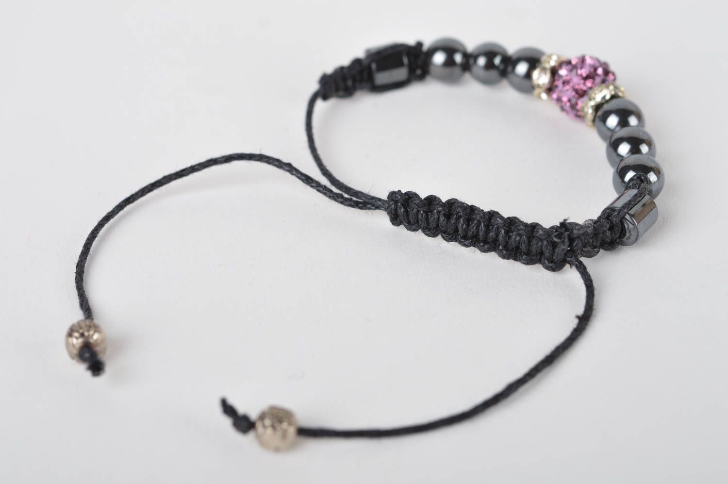 Womens handmade cord bracelet beaded bracelet designs costume jewelry ideas photo 5