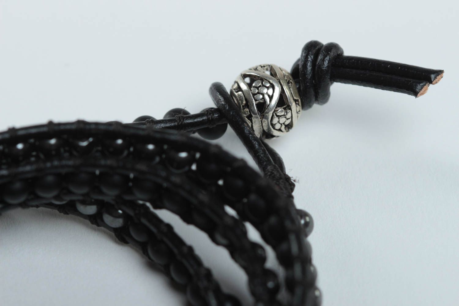 Handmade bracelet unusual bracelet designer accessory gift  ideas beads bracelet photo 4